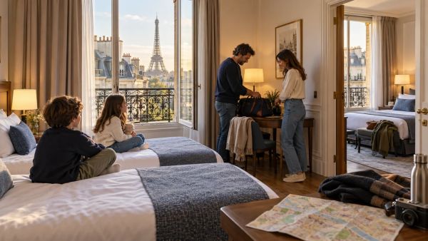 Top hébergements à Paris pour les familles de 4 personnes
